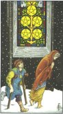 Fem mynter - Five of pentacles