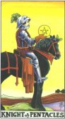 Myntenes ridder - Knight of Pentacles