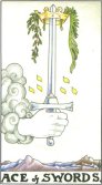 Sverdenes ess - Ace of Swords