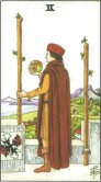 To staver - Two of Wands