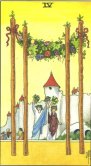 Fire staver - Four of Wands